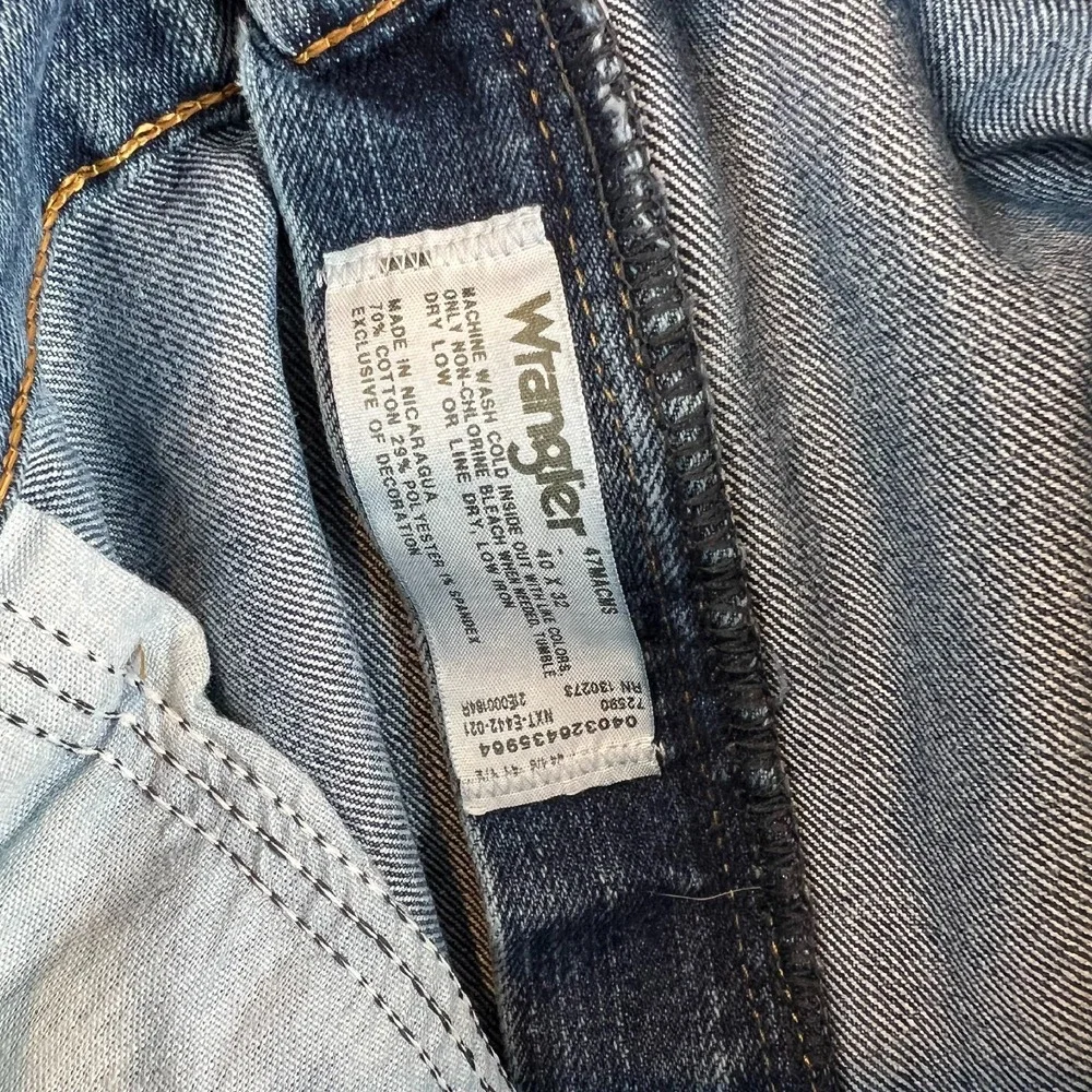 Vintage Wrangler‎ Jeans Mens 42x32 Regular Fit Denim Pants Classic Relaxed Blue